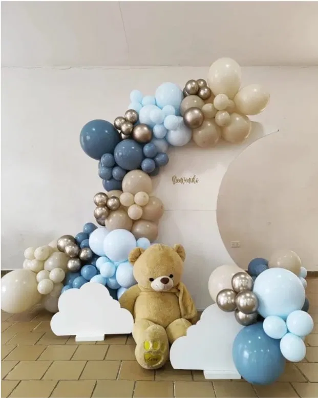 Decoración baby shower azul